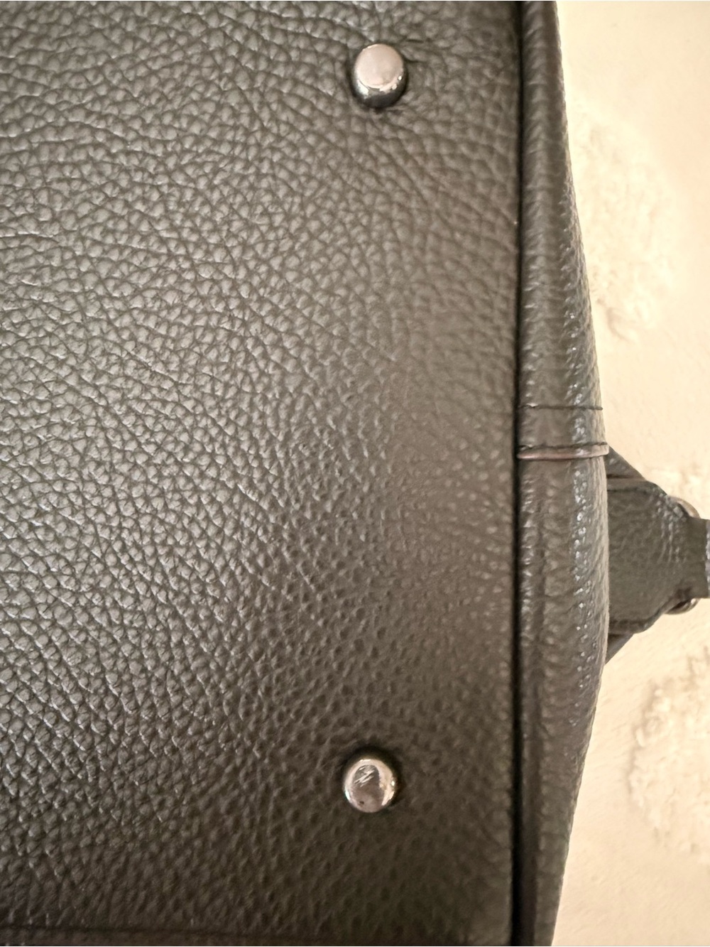 ✨Coach✨ Dark Brown Pebbled Leather Duffel - Picture 10 of 14